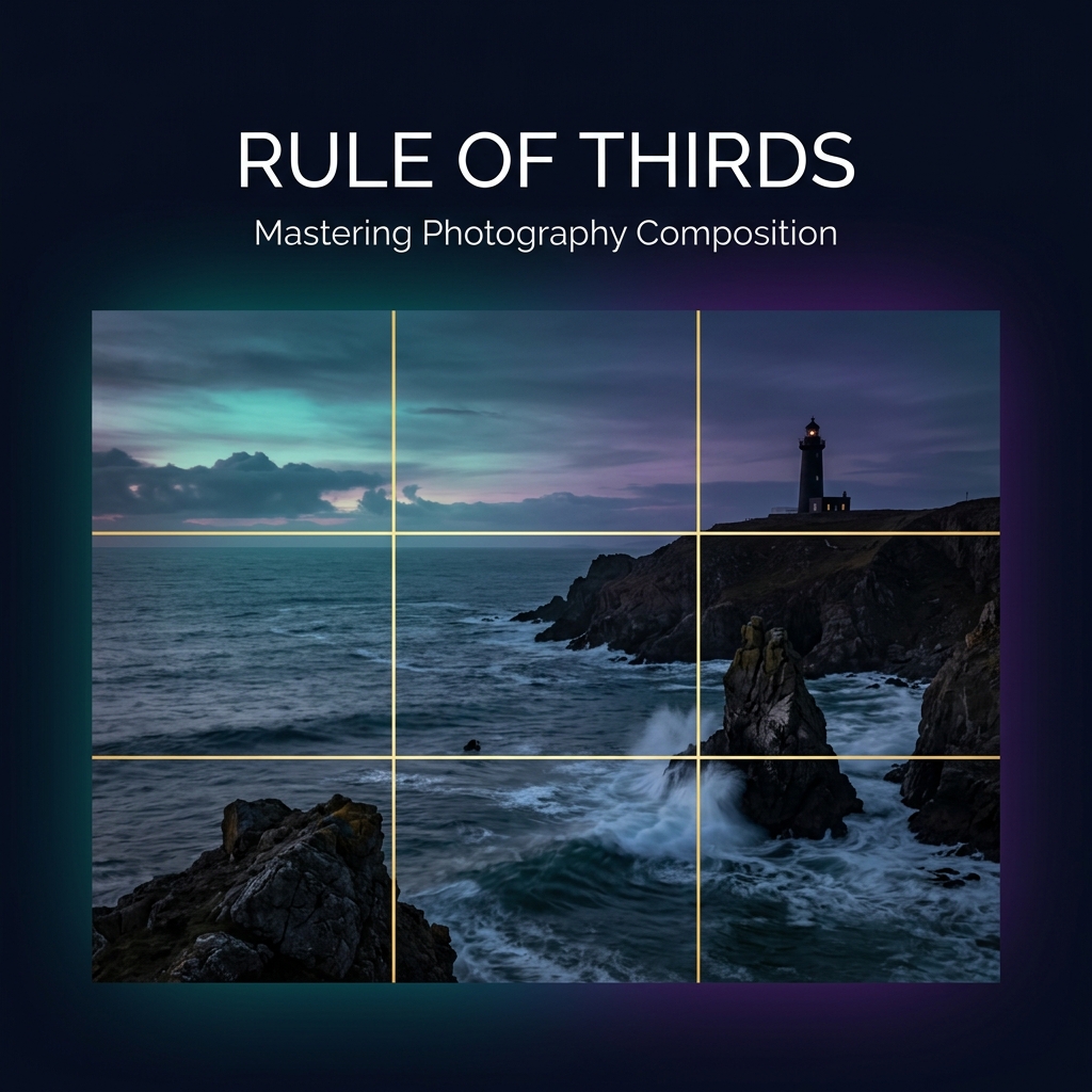 Image aspect ratios and rule of thirds composition guide